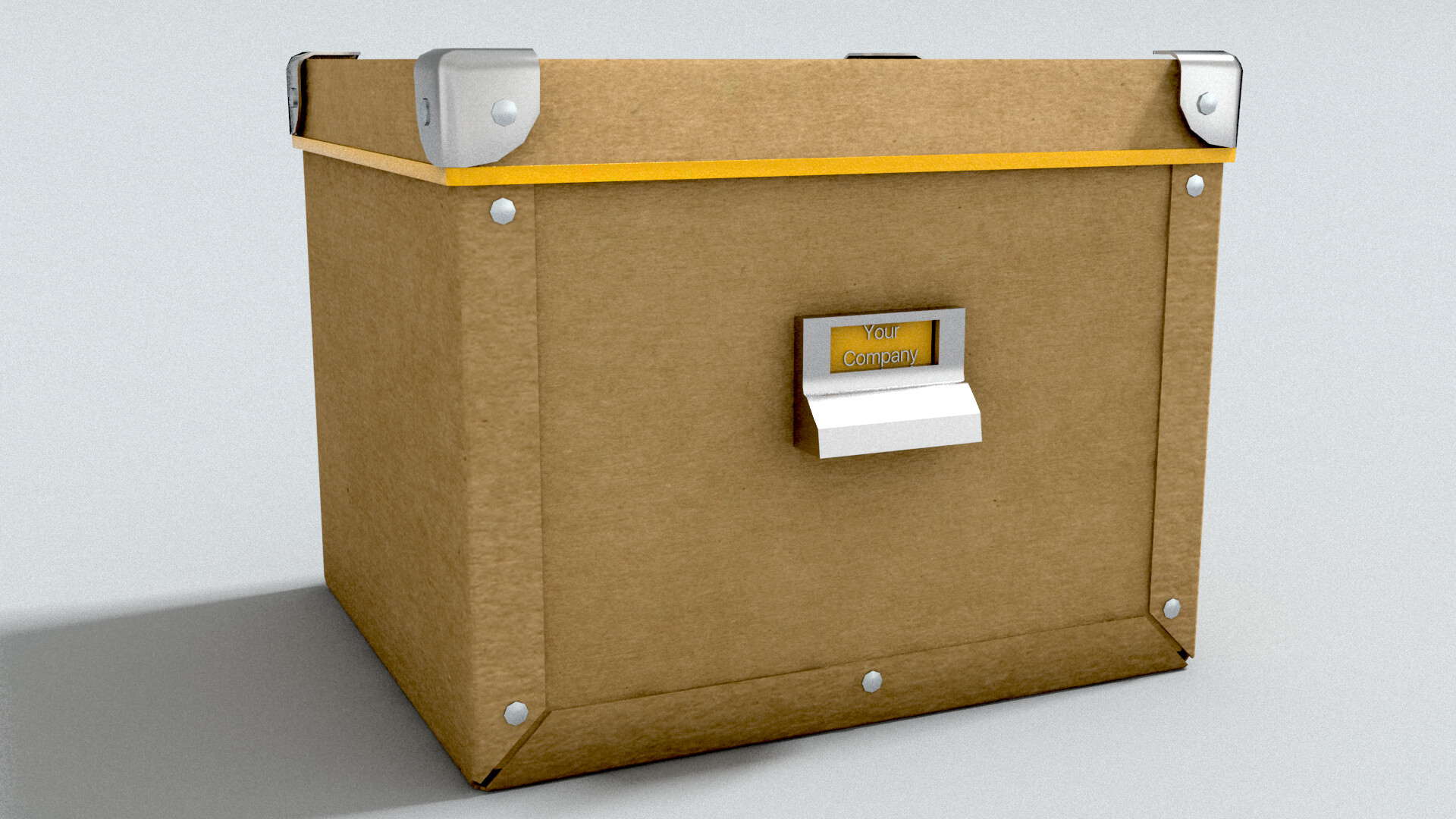 laos File Box 3D Model