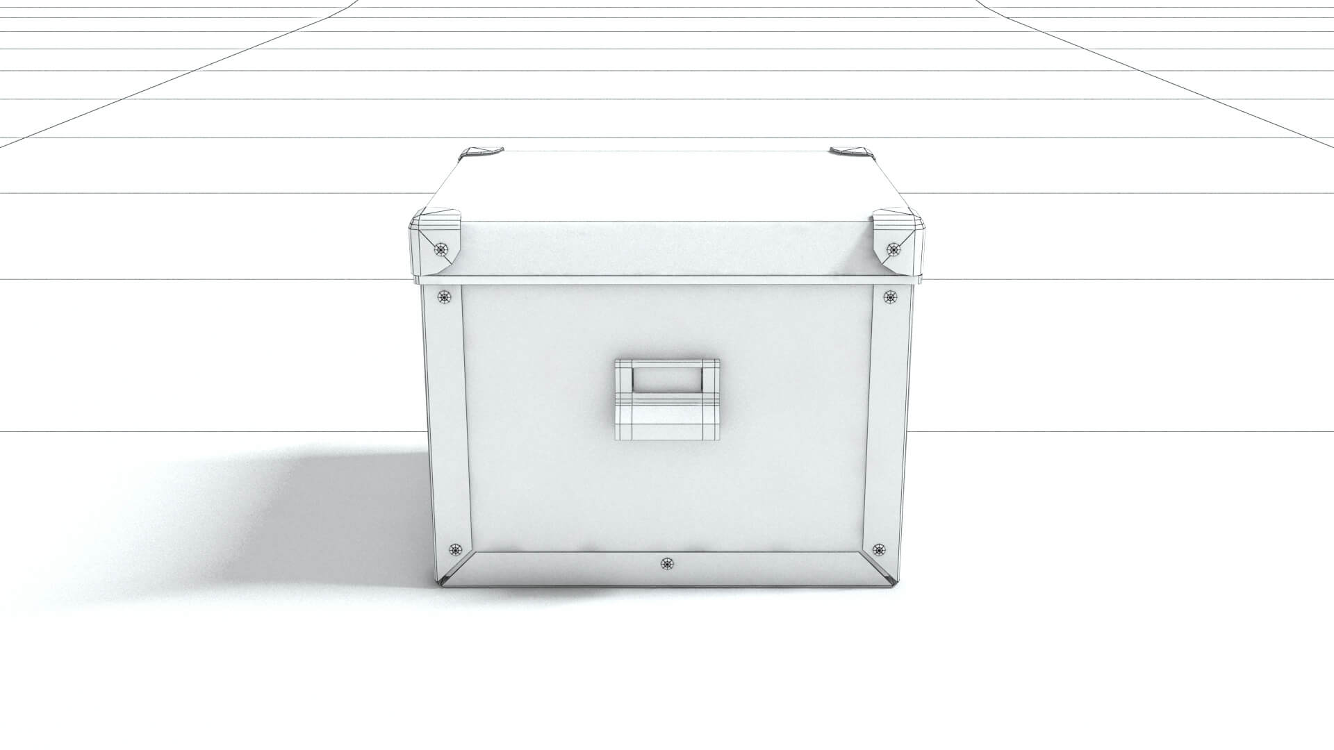 laos File Box 3D Model