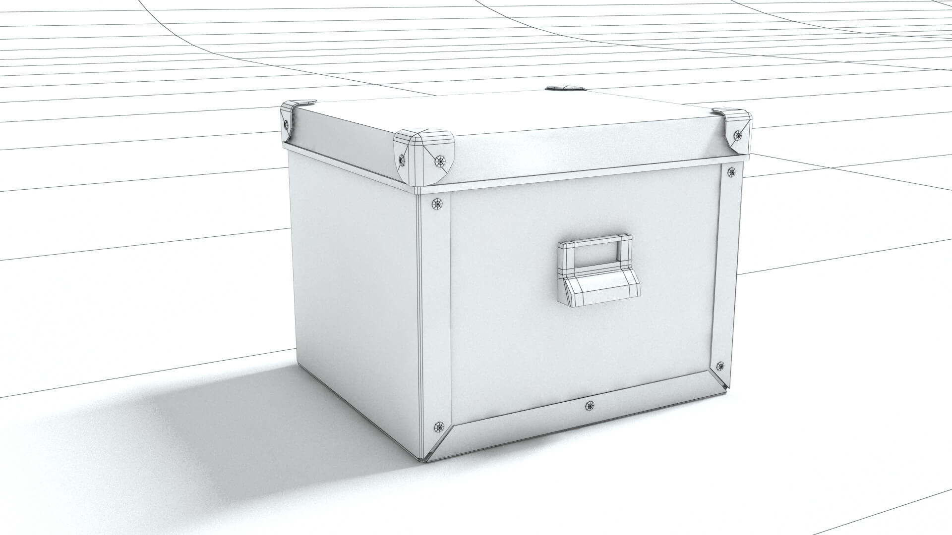 laos File Box 3D Model