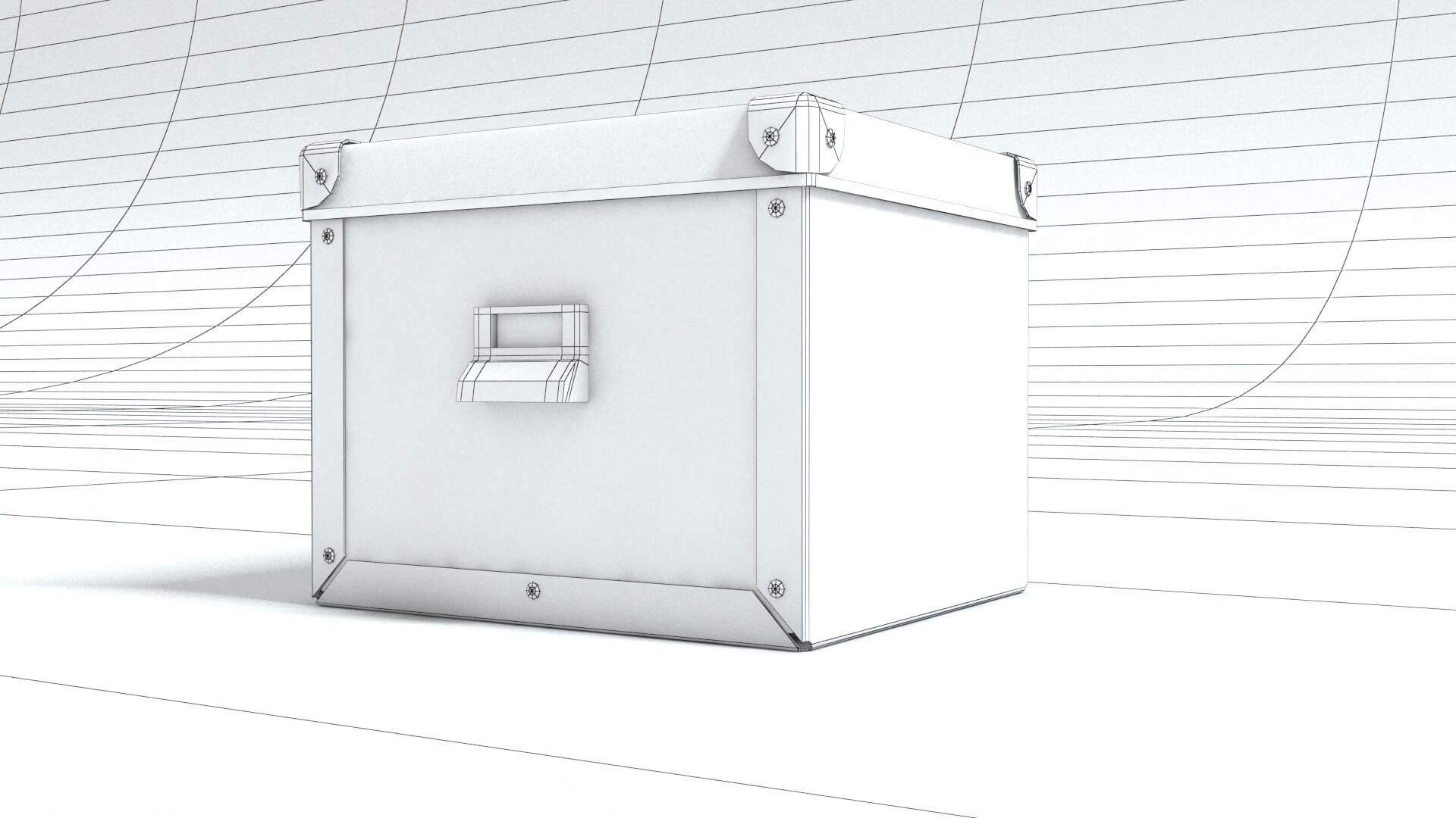 laos File Box 3D Model