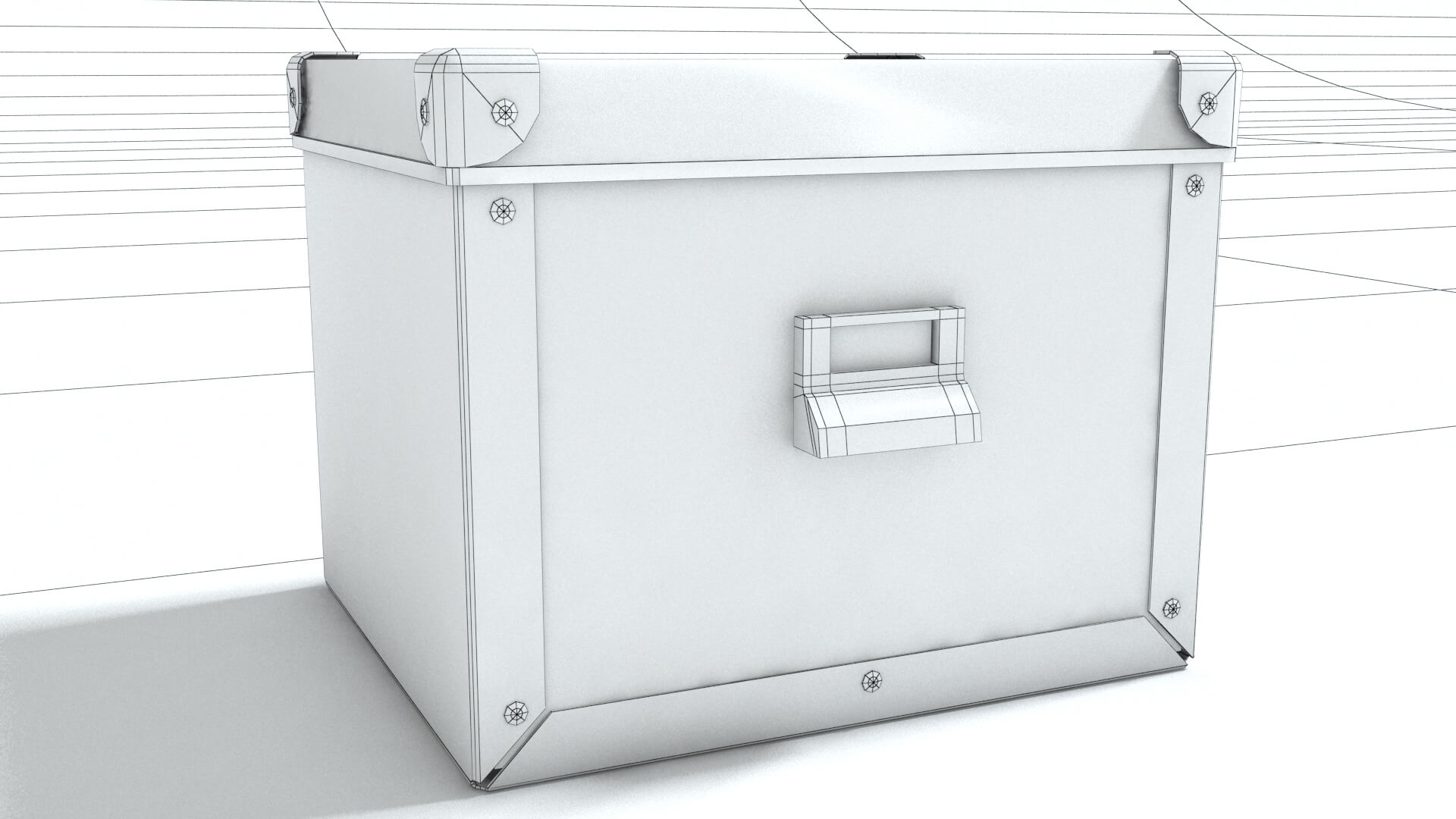 laos File Box 3D Model