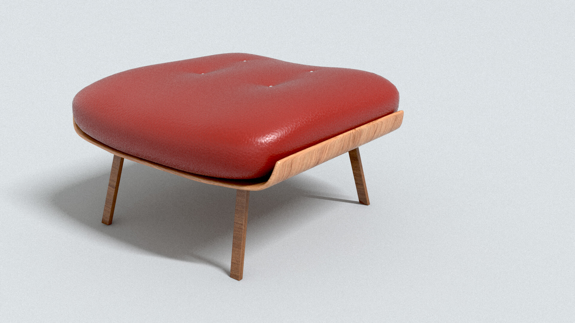 laos Footstool 3D Model