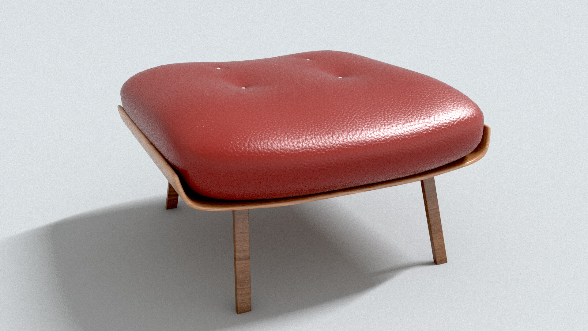 laos Footstool 3D Model
