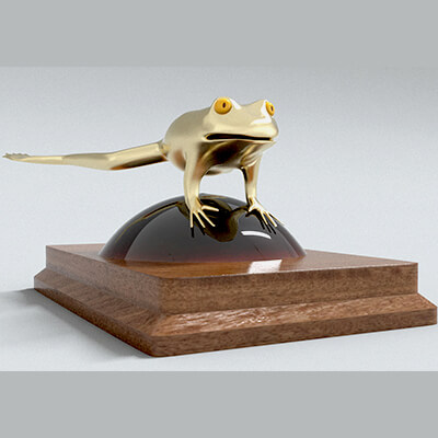 laos Frog Statue