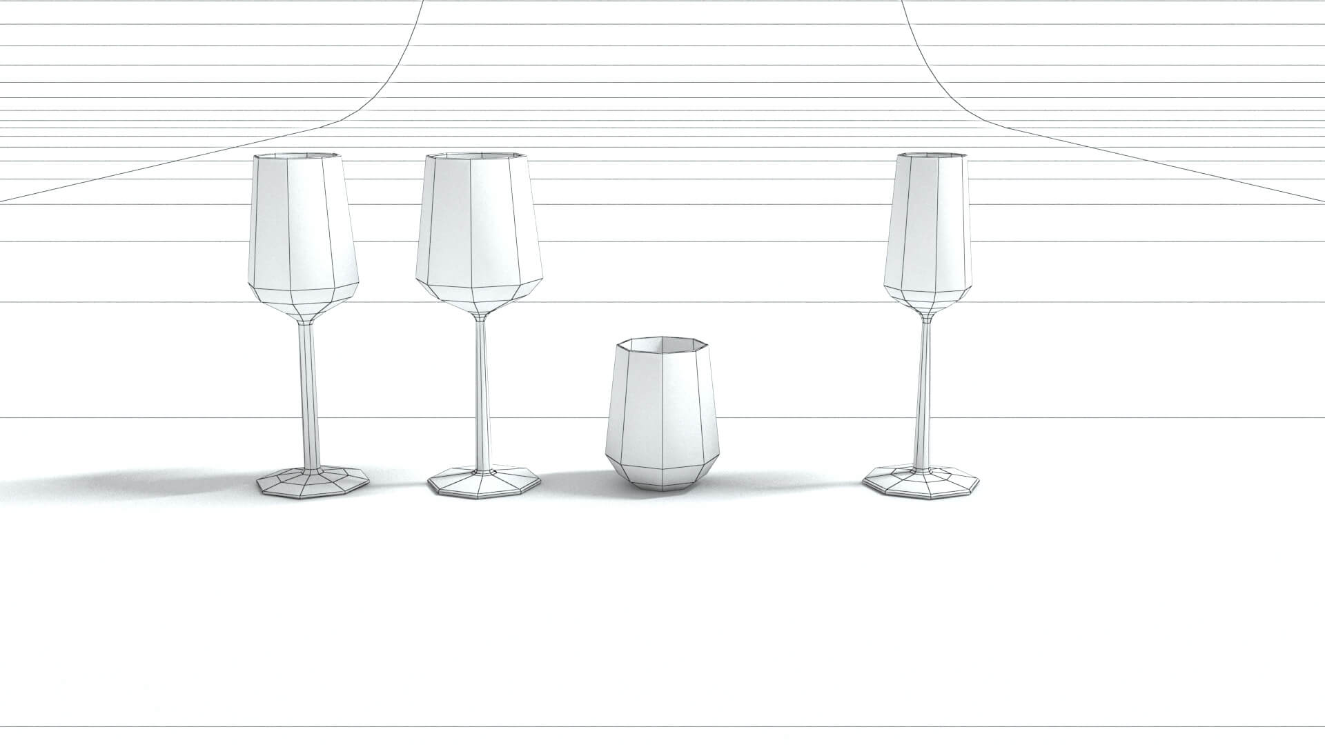 laos Glasses 3D Model