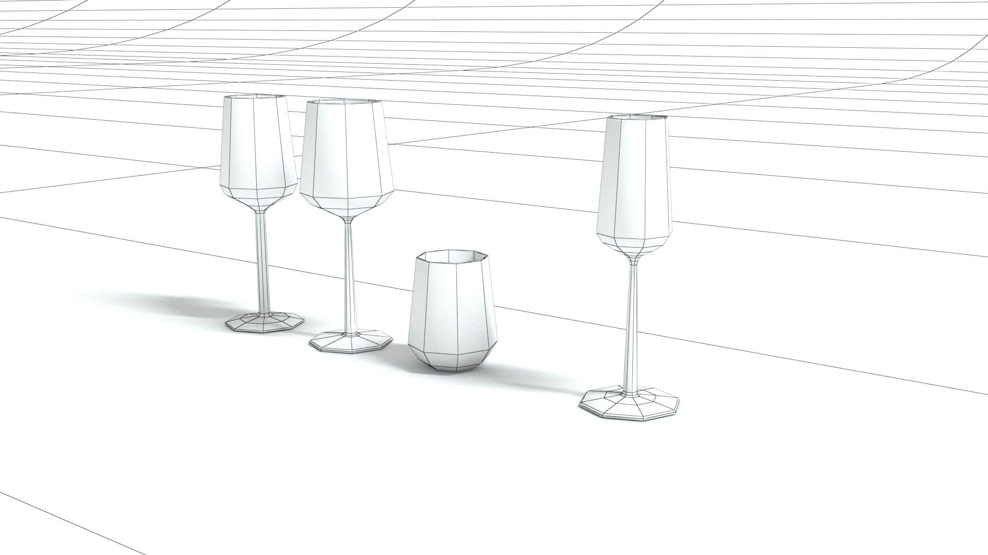 laos Glasses 3D Model