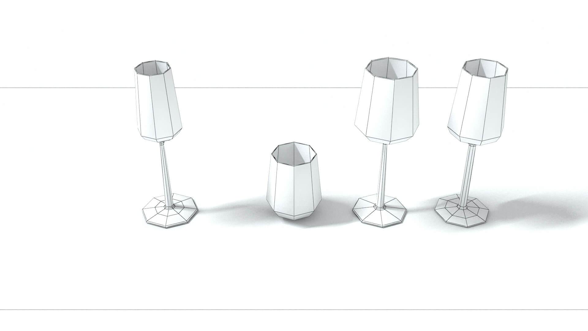 laos Glasses 3D Model