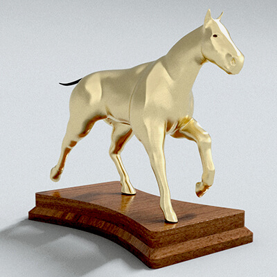 laos Horse Statue