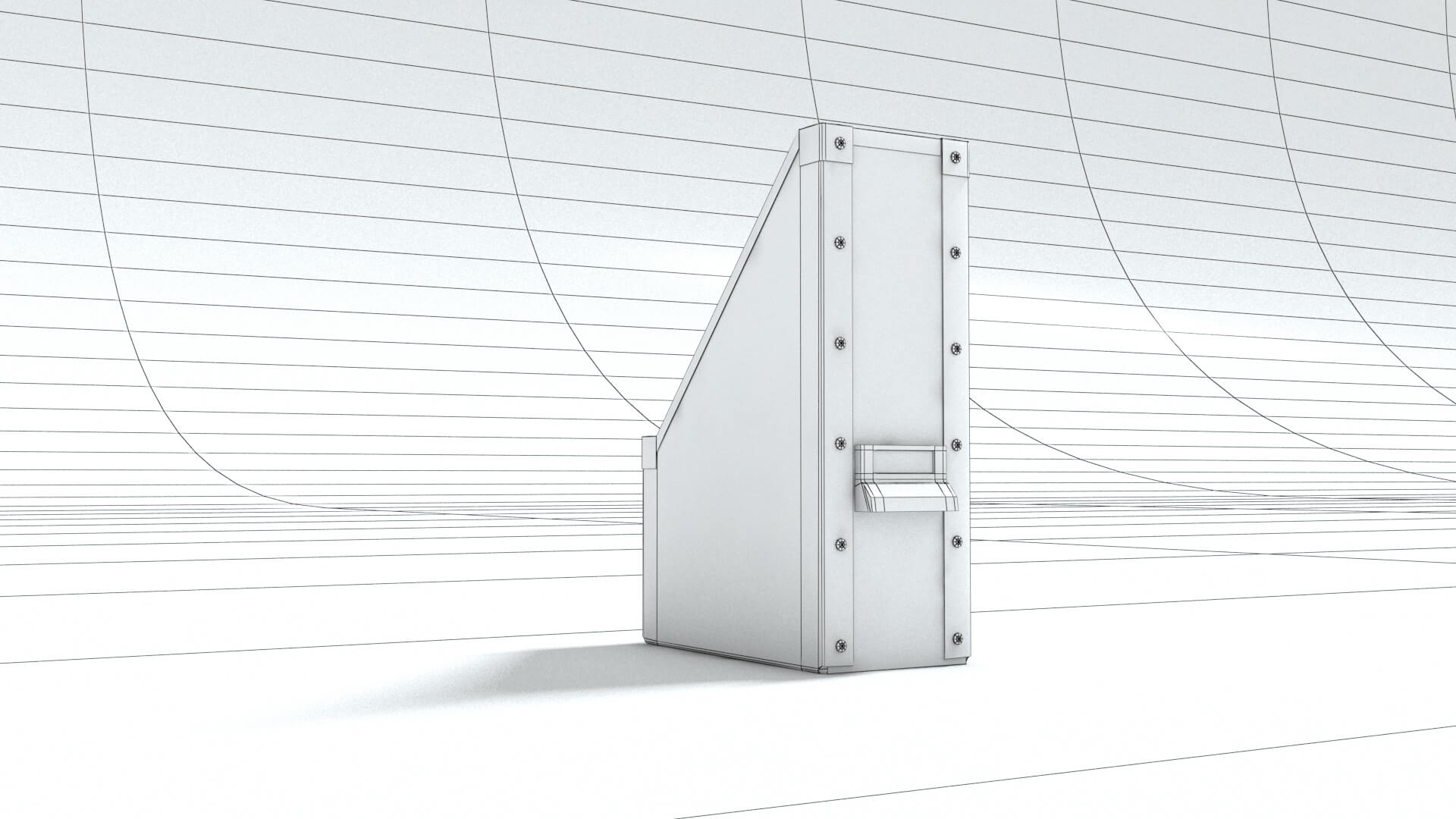 laos Magazine Folder 3D Model