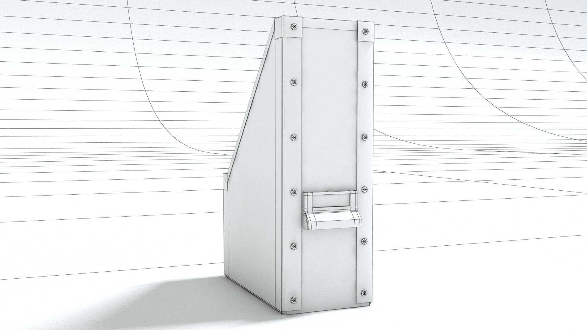 laos Magazine Folder 3D Model