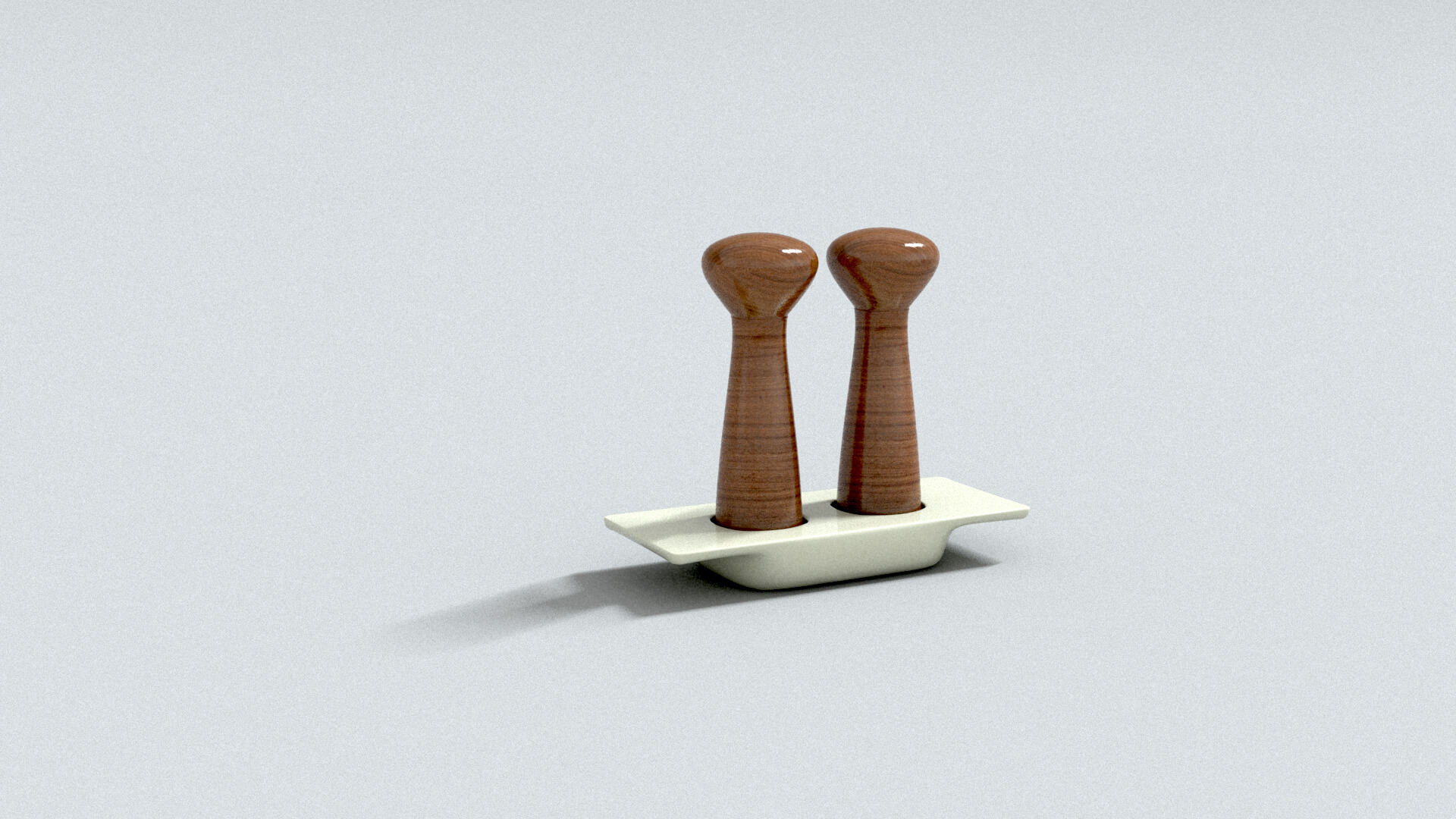 laos Salt and Pepper Mills 3D Model