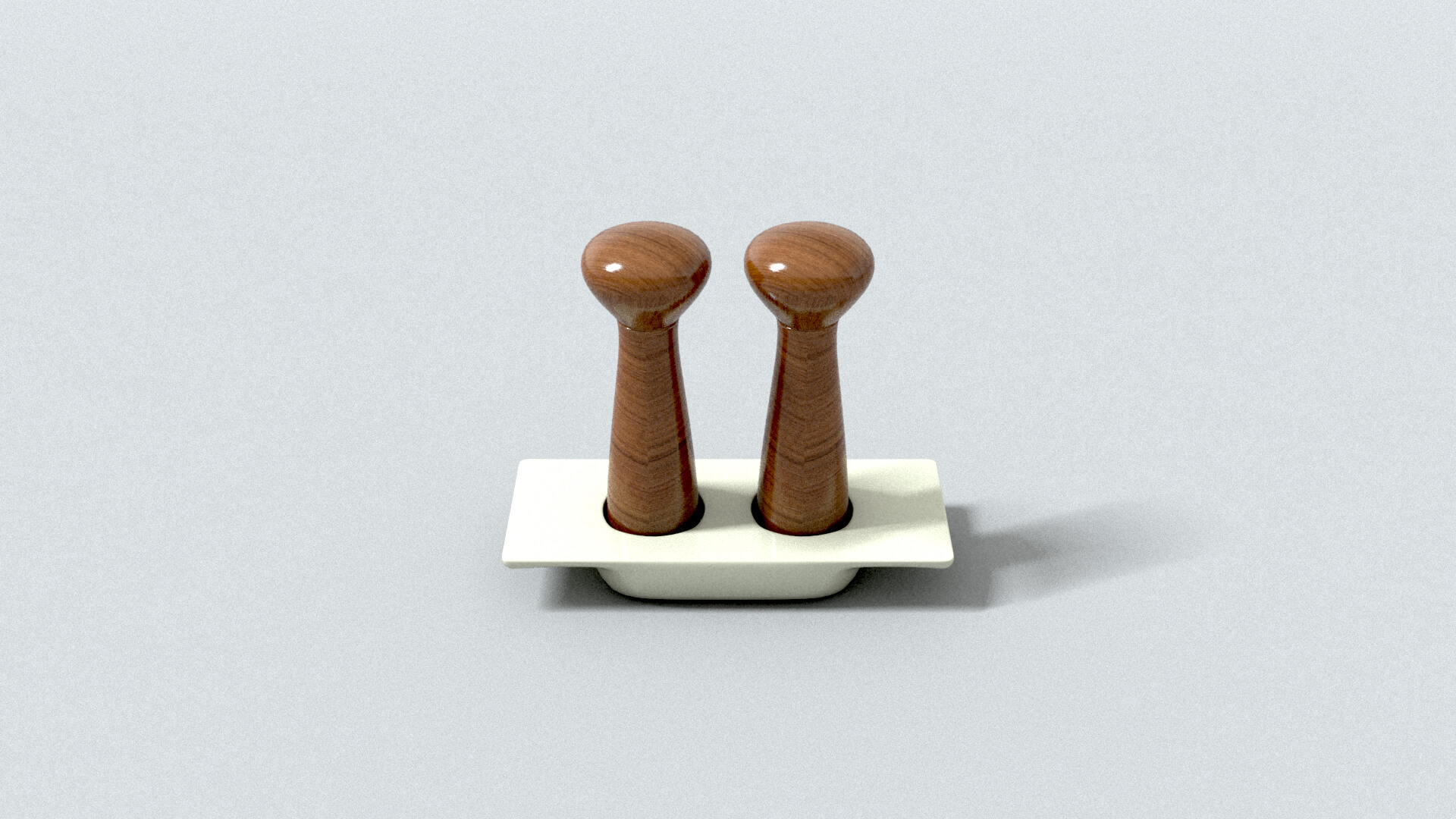 laos Salt and Pepper Mills 3D Model