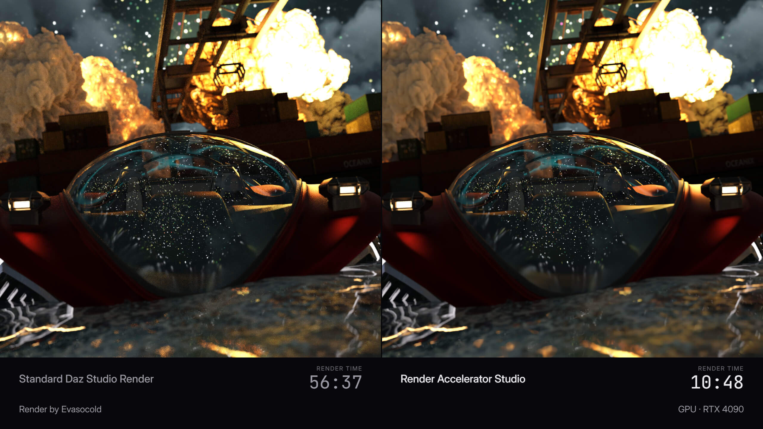 Render Accelerator Studio V1.5.1 DAZ 6 and 4.24 Daz Content