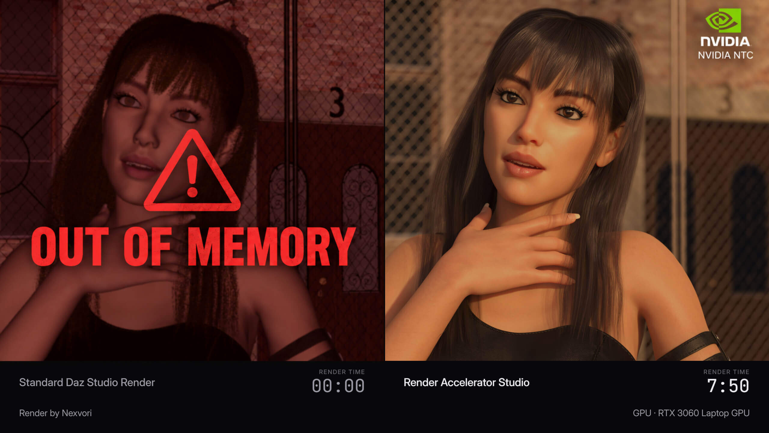 Render Accelerator Studio V1.5.1 DAZ 6 and 4.24 Daz Content