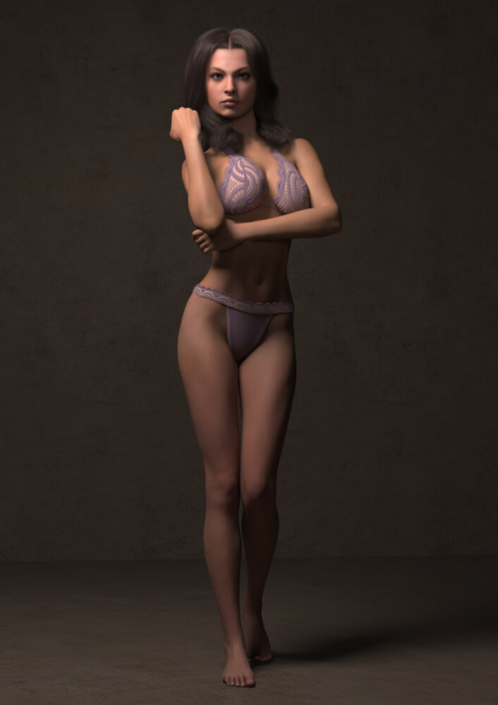 Emily Ratajkowski UHD for Genesis 9 Female Daz Studio Daz Content