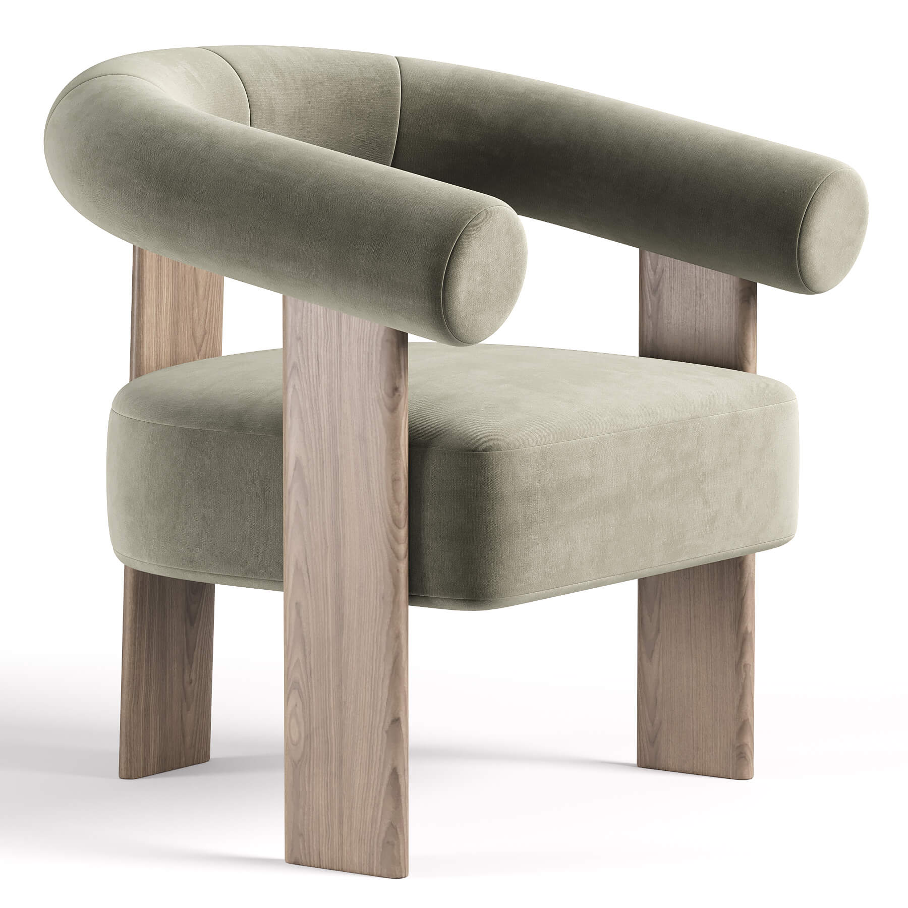 Freya Accent Armchair 3D Model
