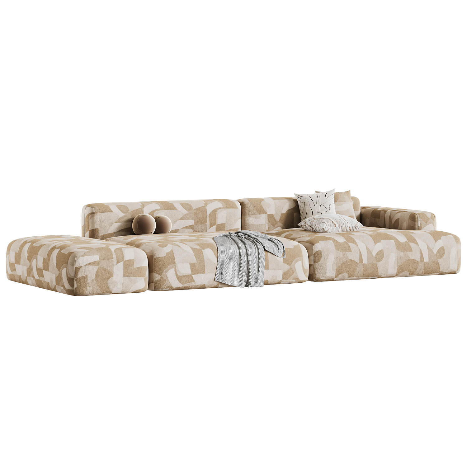 Travis Sofa by Lavsitru 3D Model