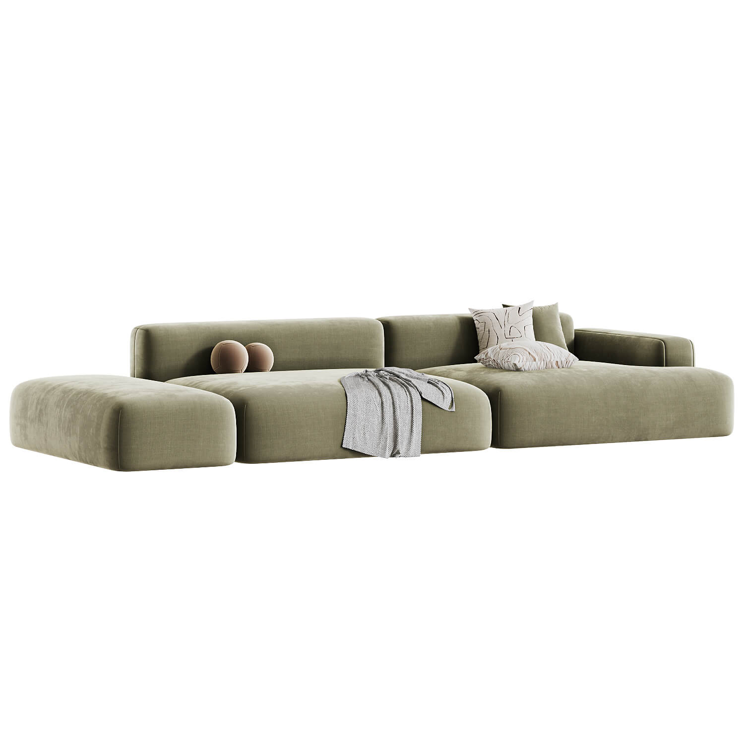 Travis Sofa by Lavsitru 3D Model
