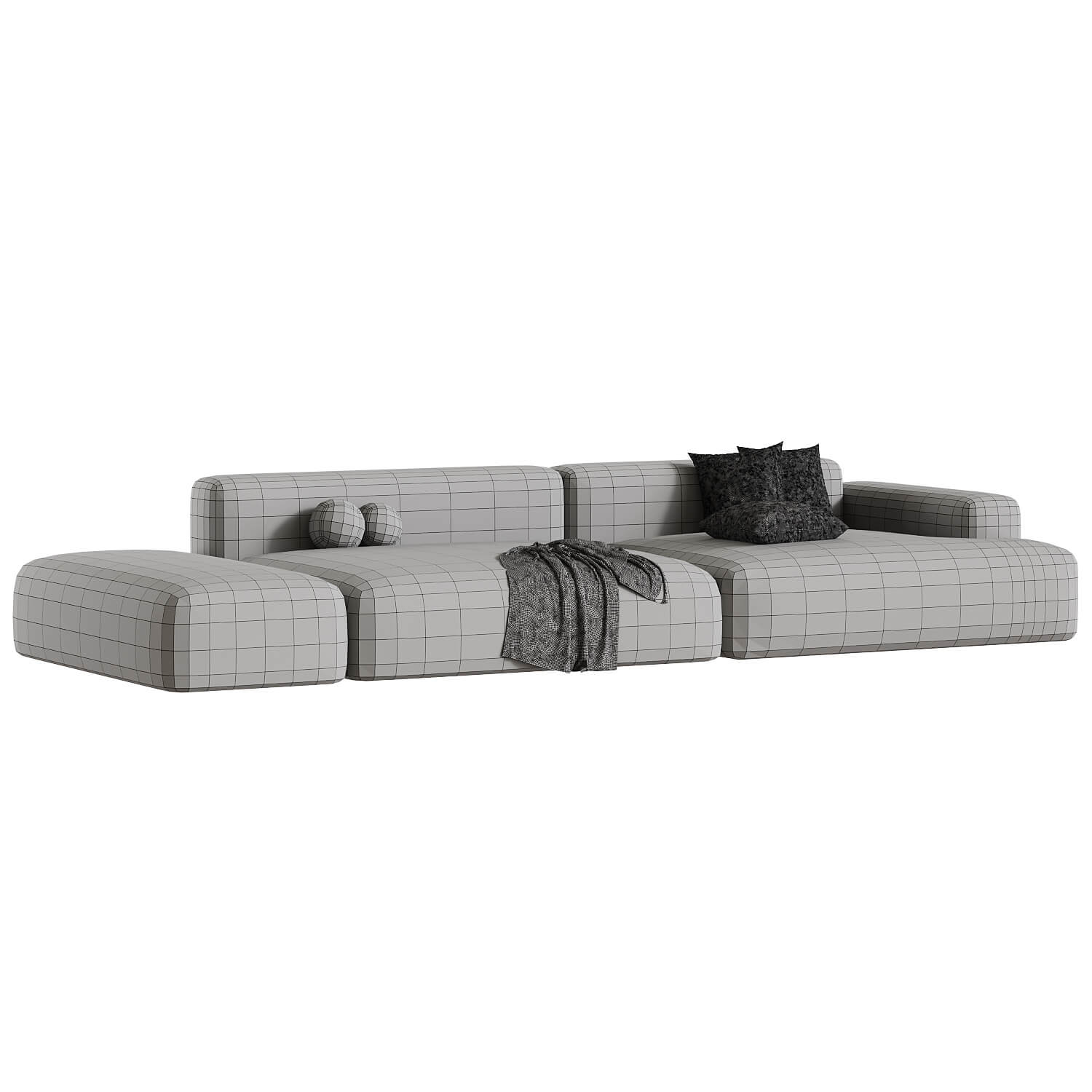 Travis Sofa by Lavsitru 3D Model