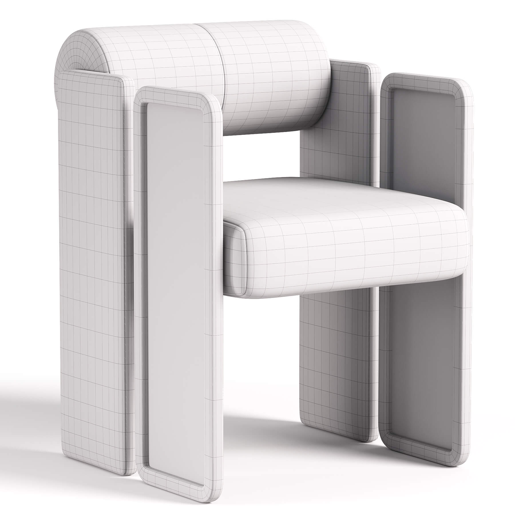Armchair R0935 3D Model