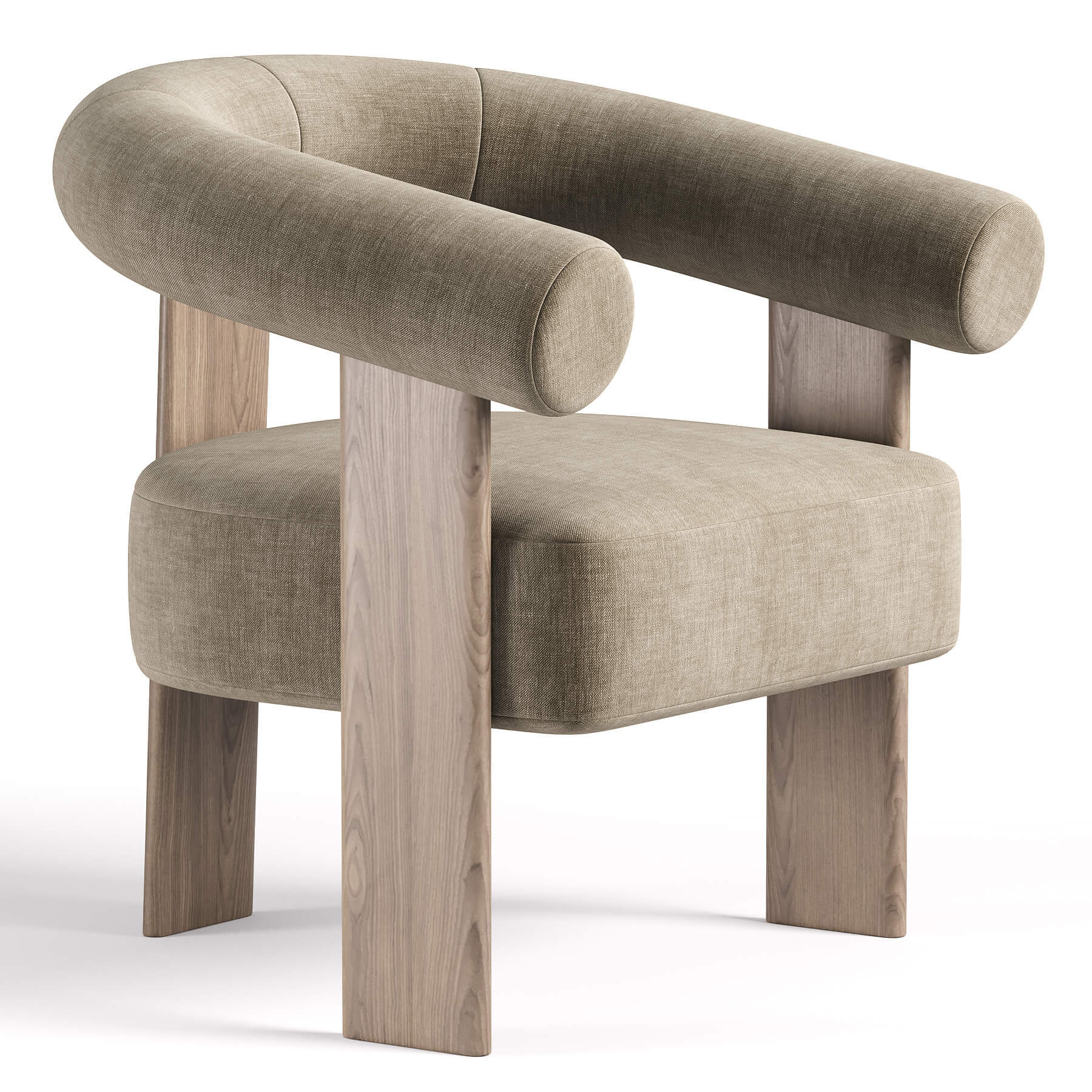 Freya Accent Armchair 3D Model