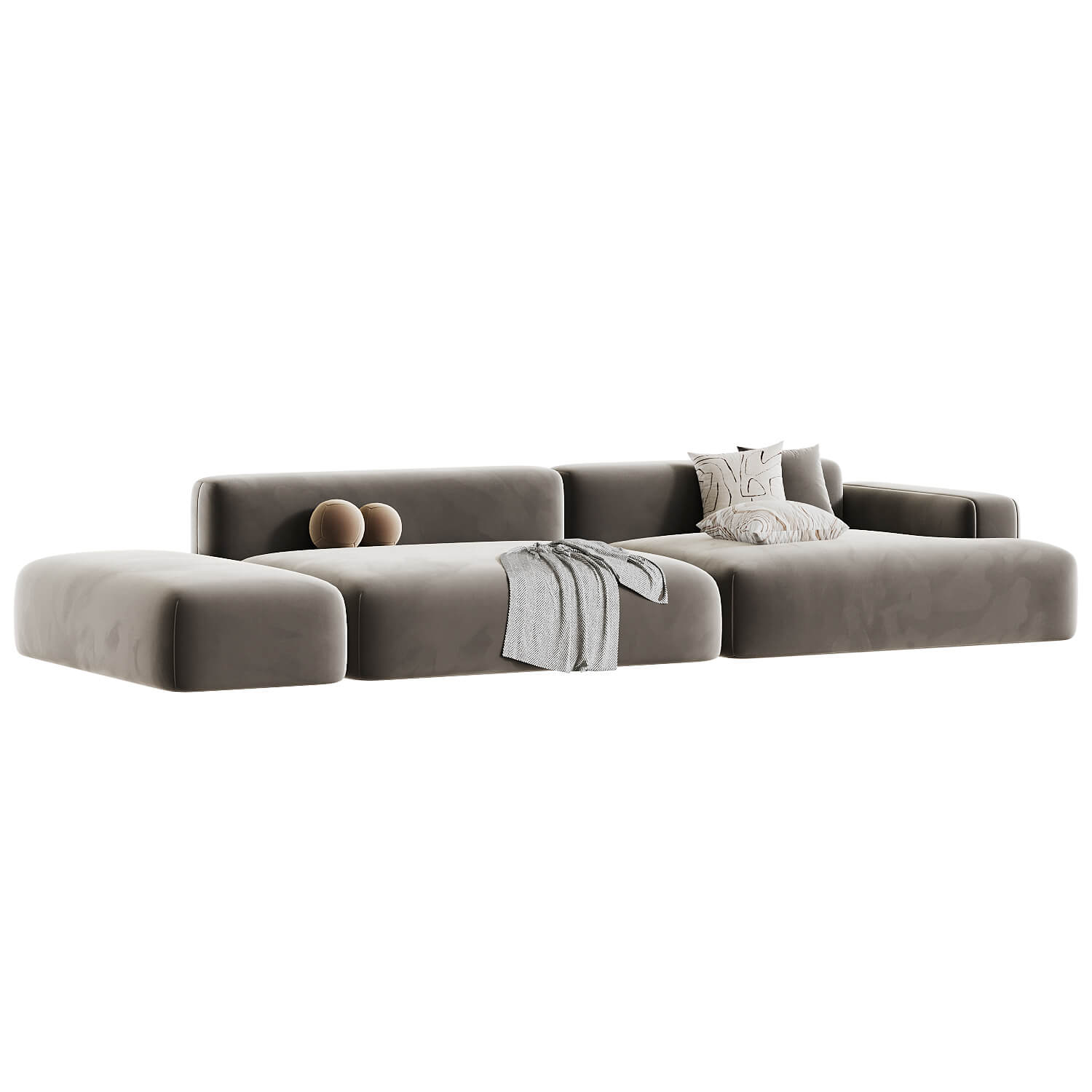 Travis Sofa by Lavsitru 3D Model