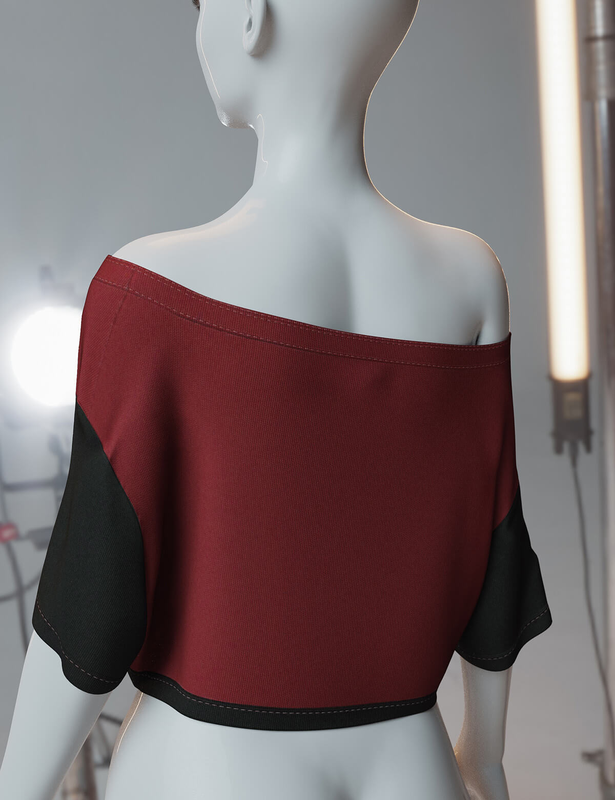 dForce Little Big Shirt Genesis8 8.1F G9 Daz Content