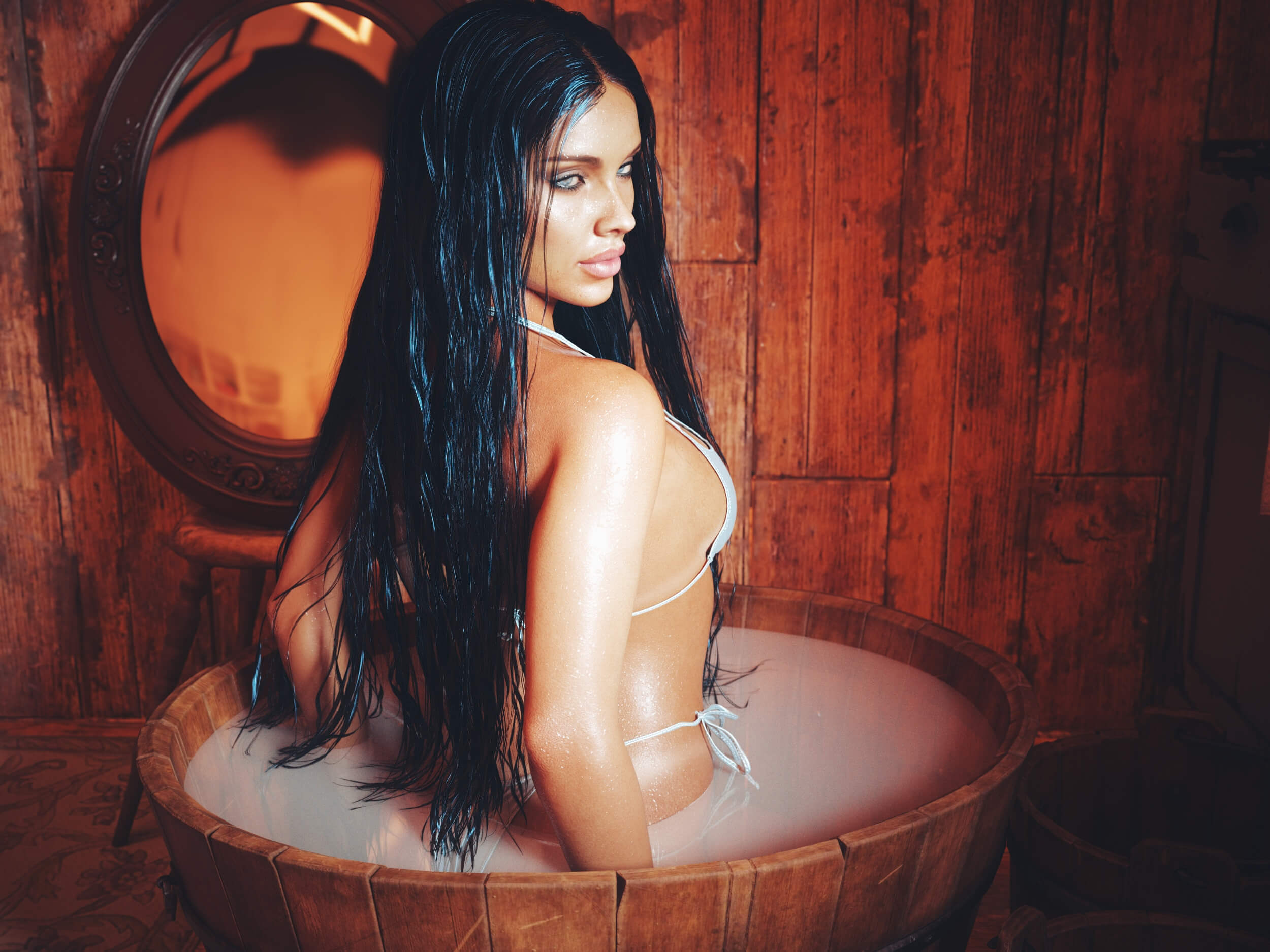 dForce Classic Wet Ocean Hair for Genesis 9 and 8 Female Daz Content