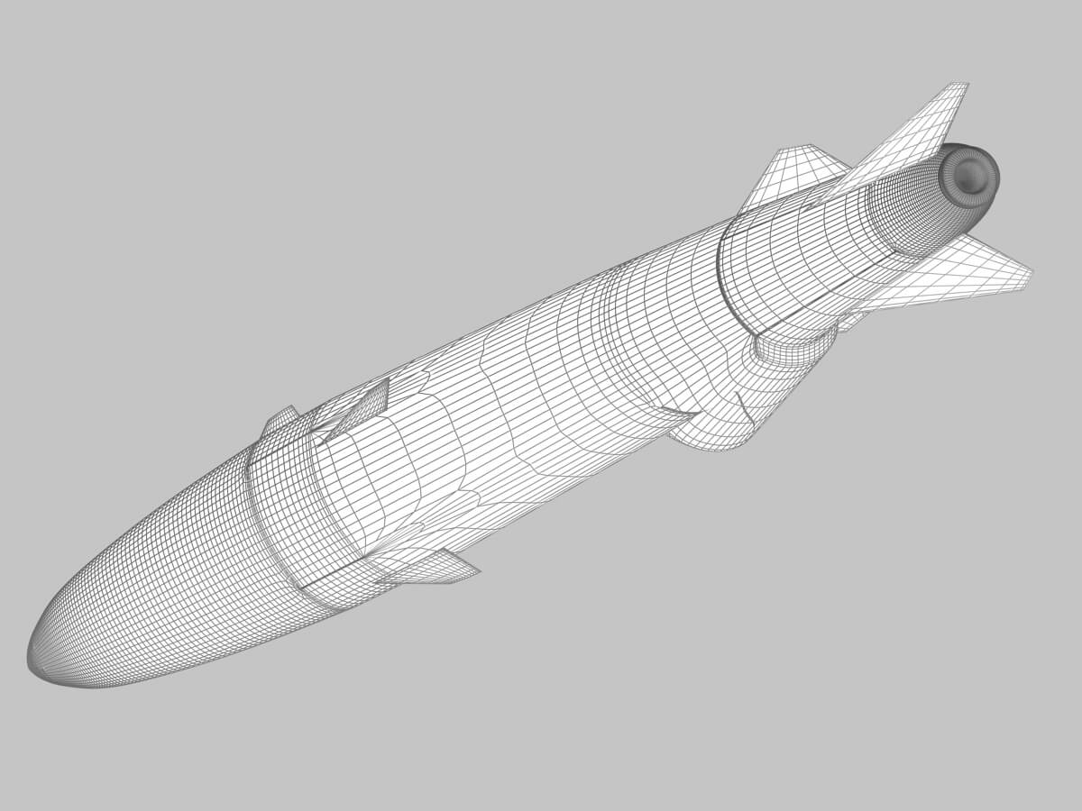 AIRFIGHTER MISSILES 3D Model