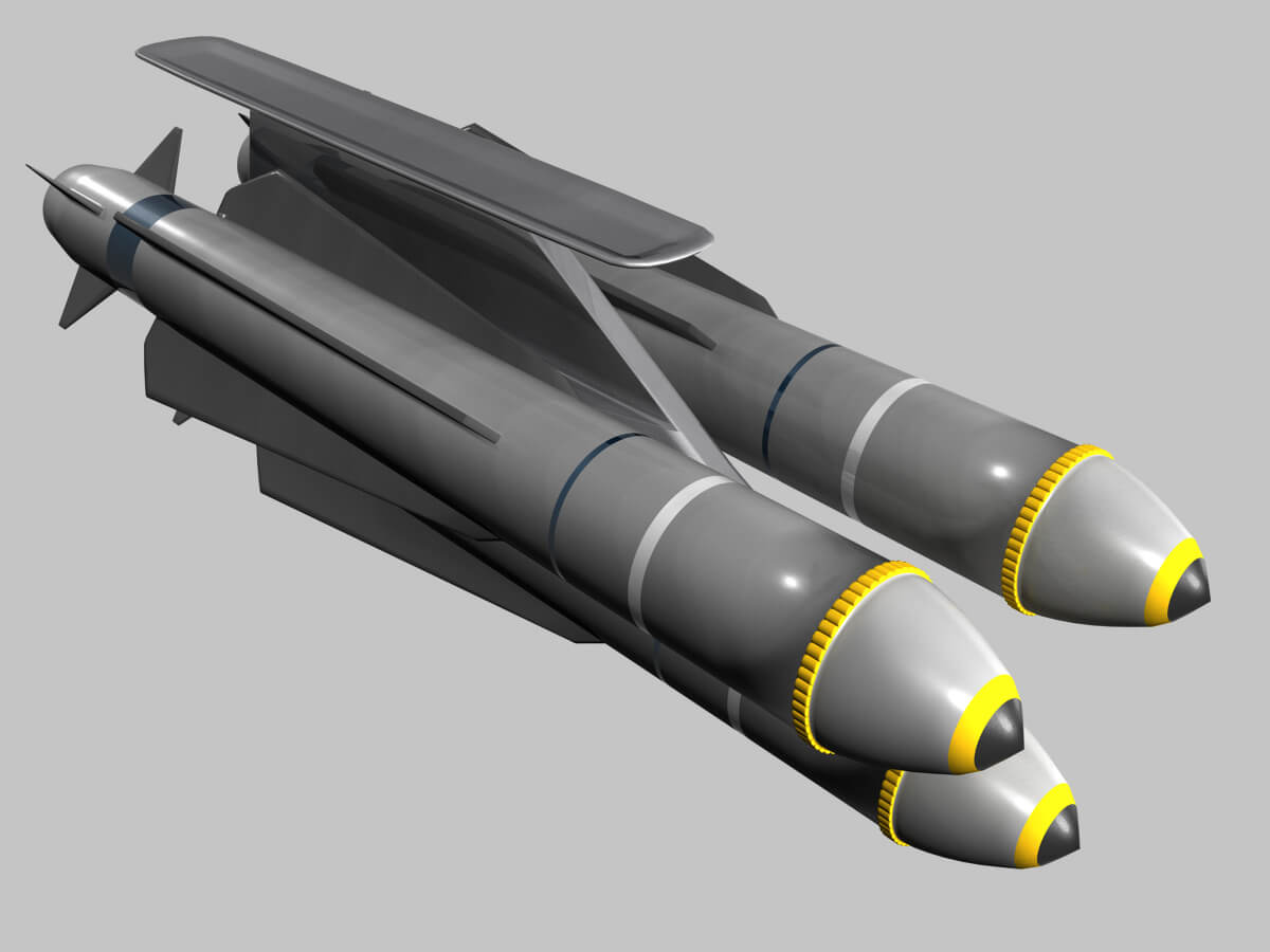 AIRFIGHTER MISSILES 3D Model