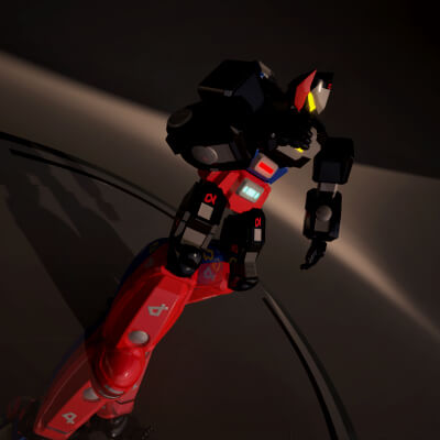 Arbegas Denjin Dimension 3D Model