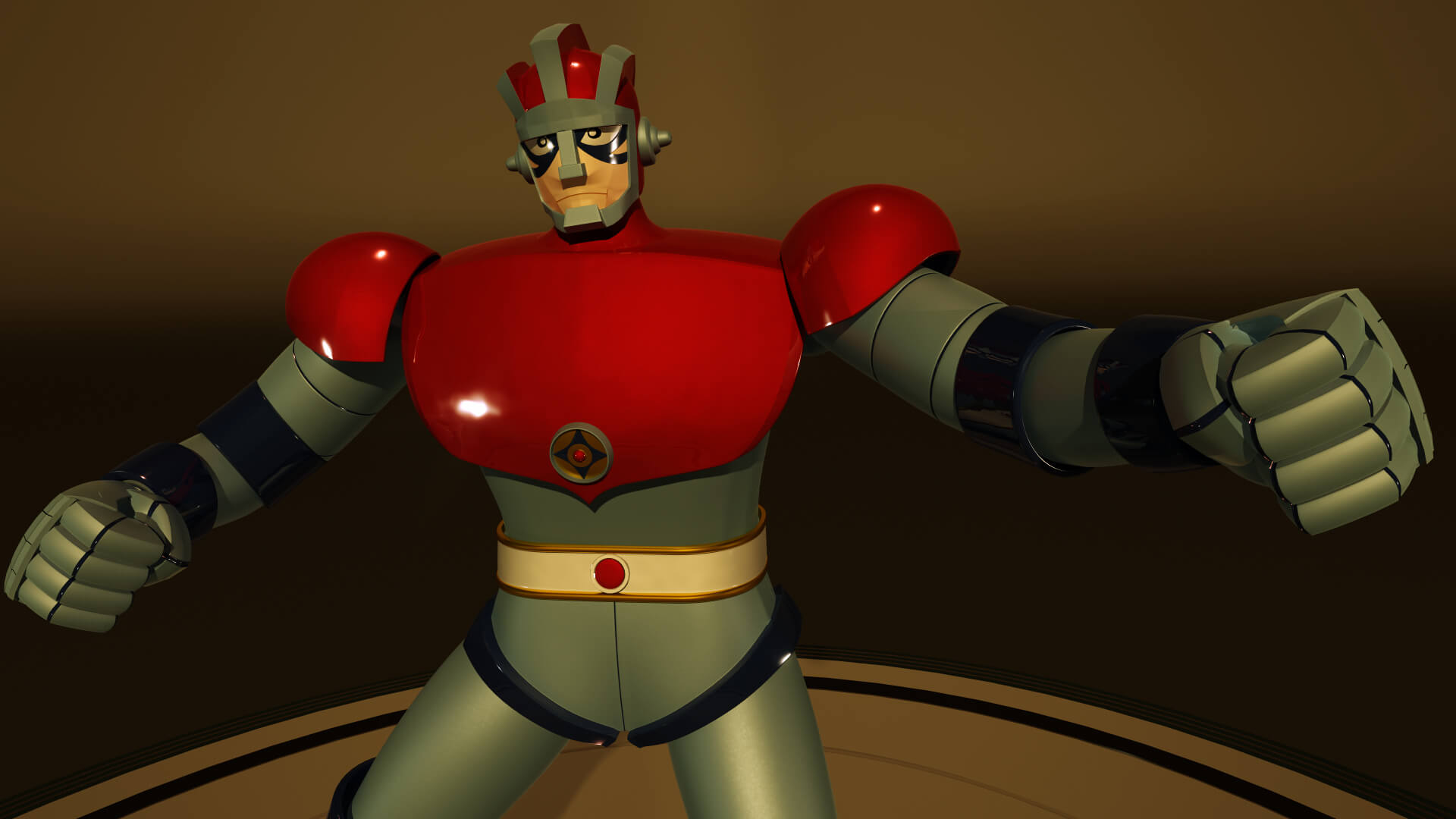 Astroganger Robot 3D Model