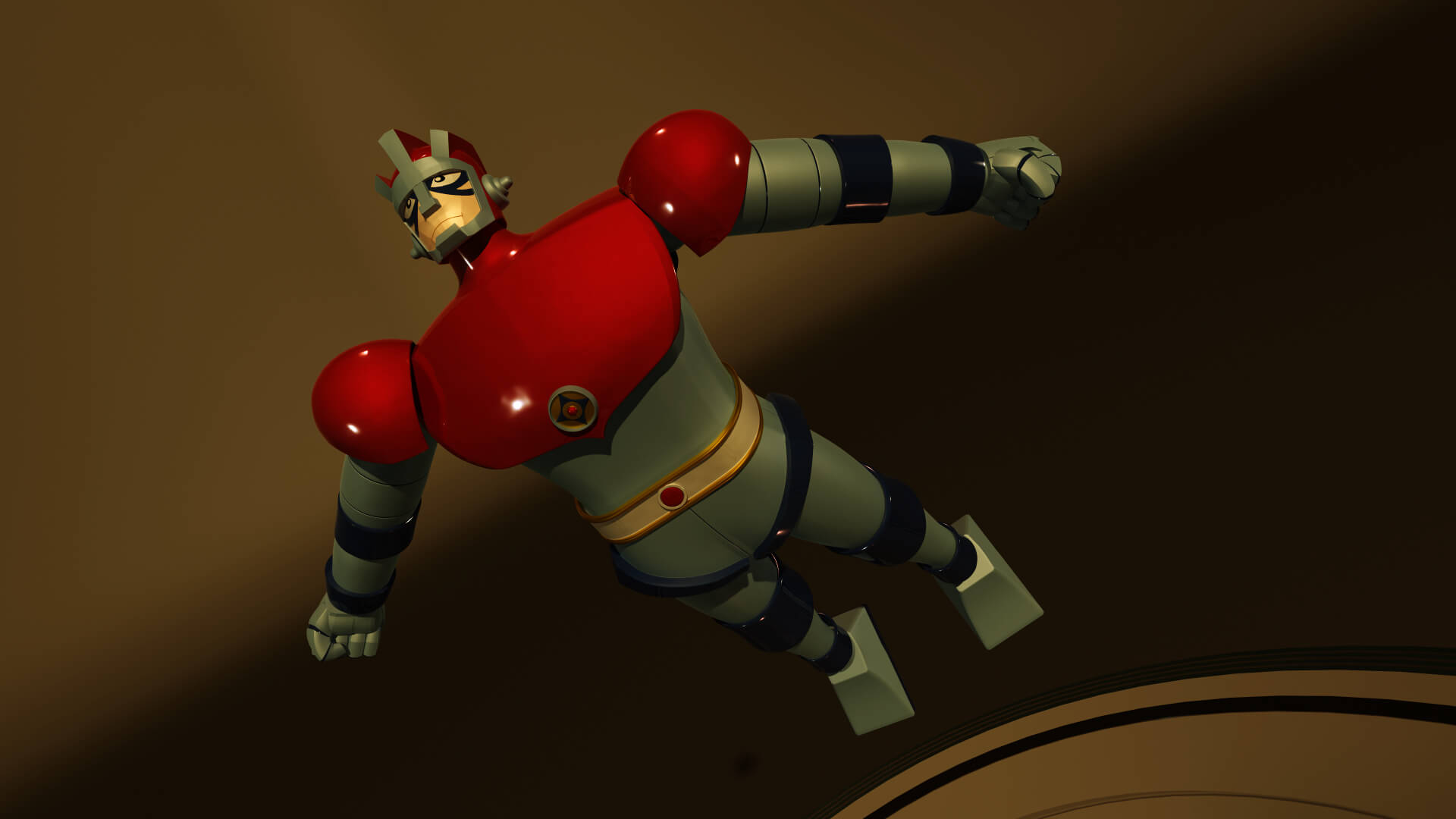 Astroganger Robot 3D Model