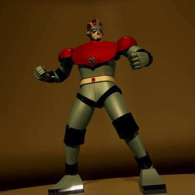 Astroganger Robot 3D Model