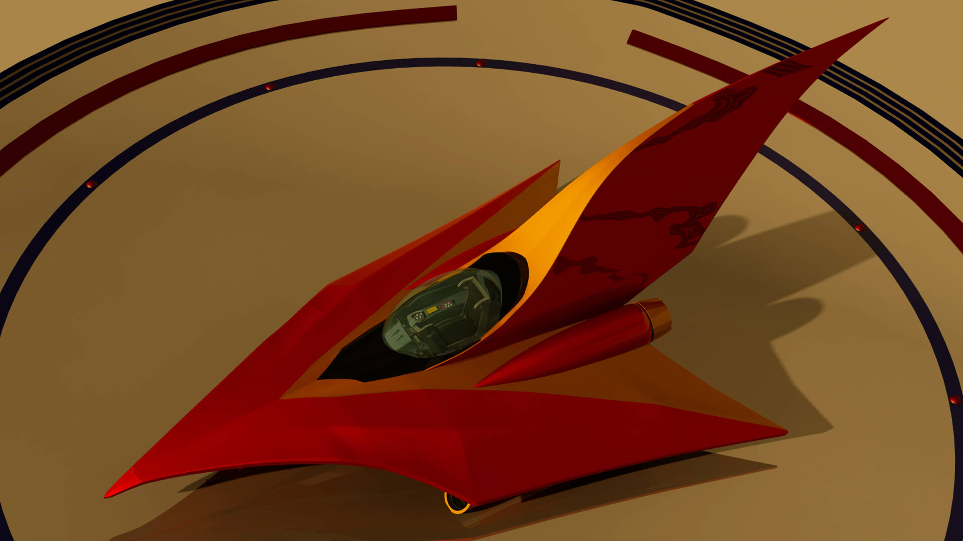 Brain Condor - Great Mazinger 3D Model