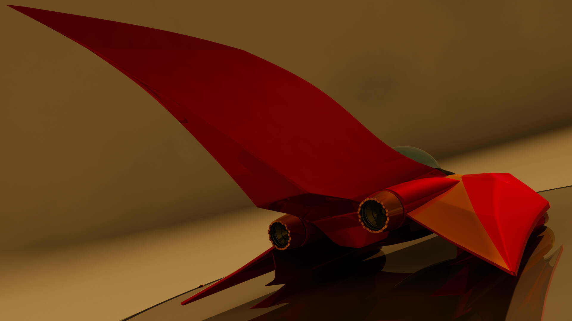 Brain Condor - Great Mazinger 3D Model