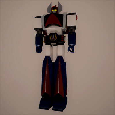 Danguard Ace 3D Model