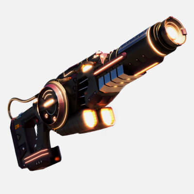 DS-73 SciFi Beam Cannon