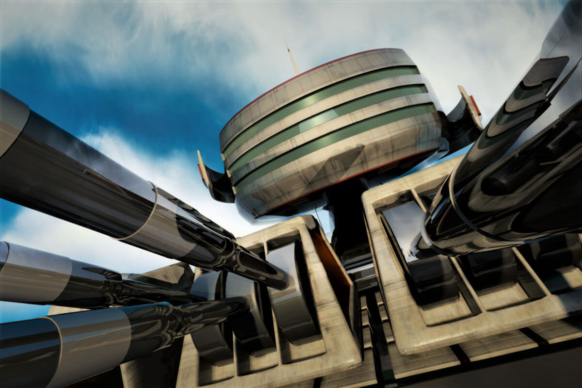 Flying Carrier 3D Model
