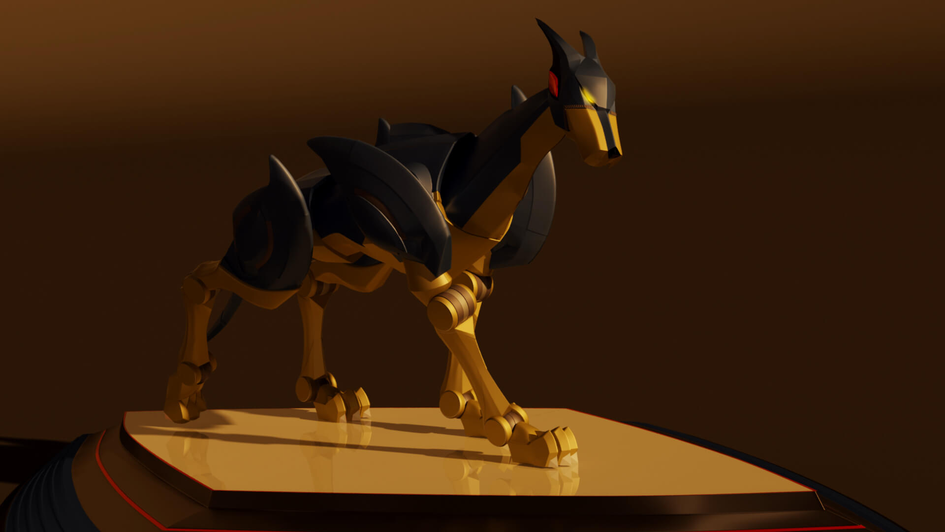 Kyashan Flender 3D Model