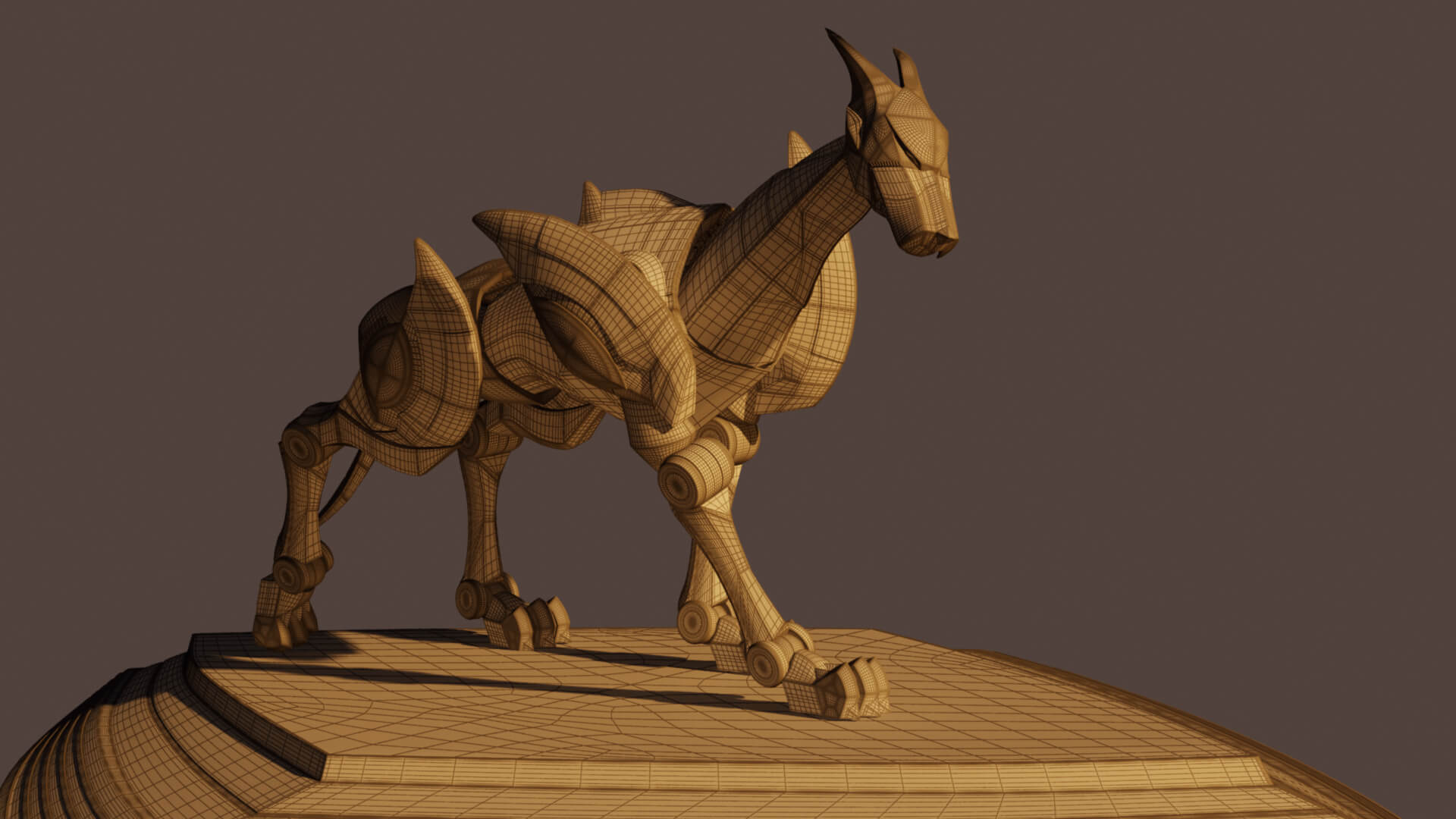 Kyashan Flender 3D Model
