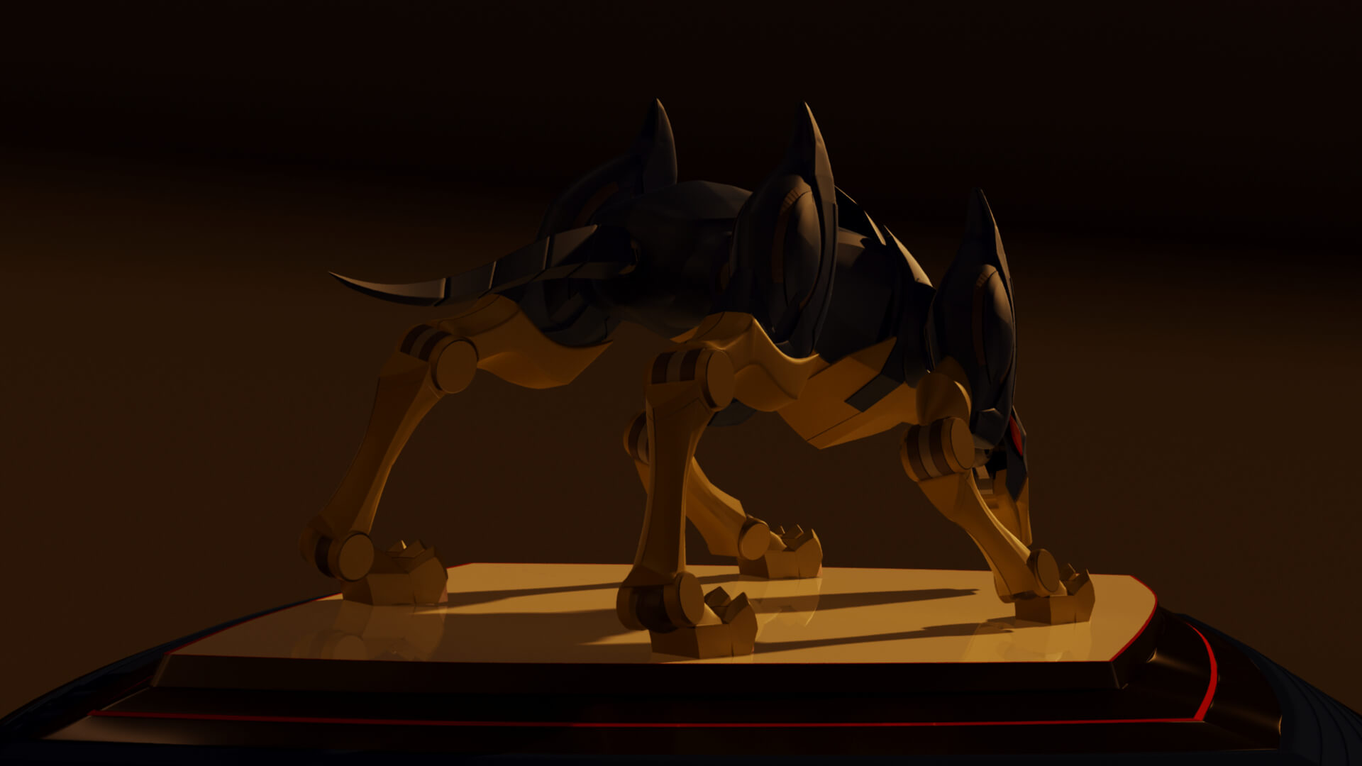 Kyashan Flender 3D Model