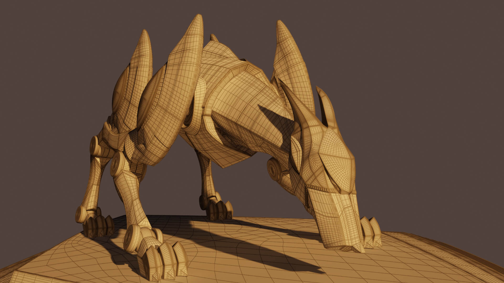 Kyashan Flender 3D Model