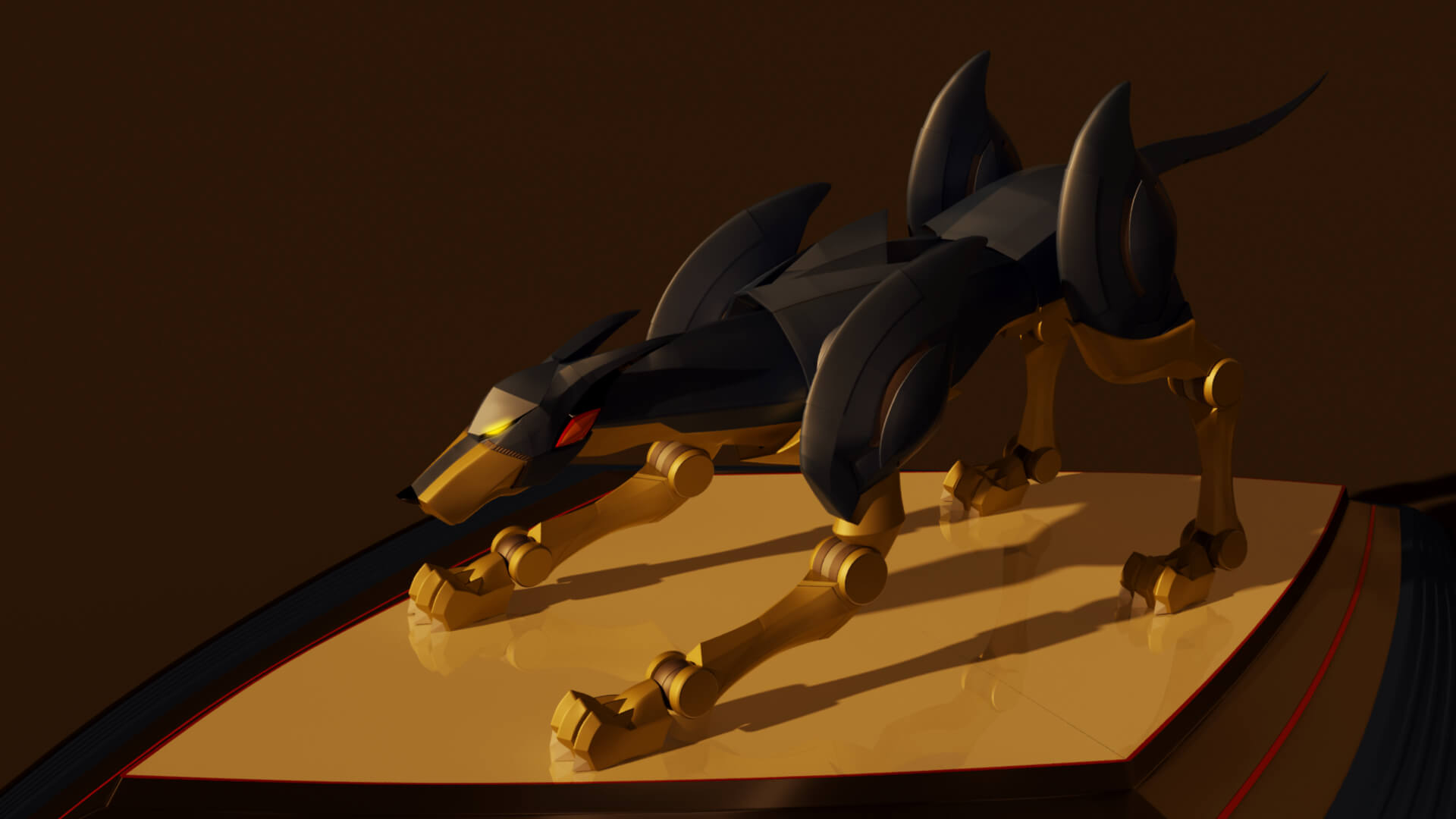 Kyashan Flender 3D Model