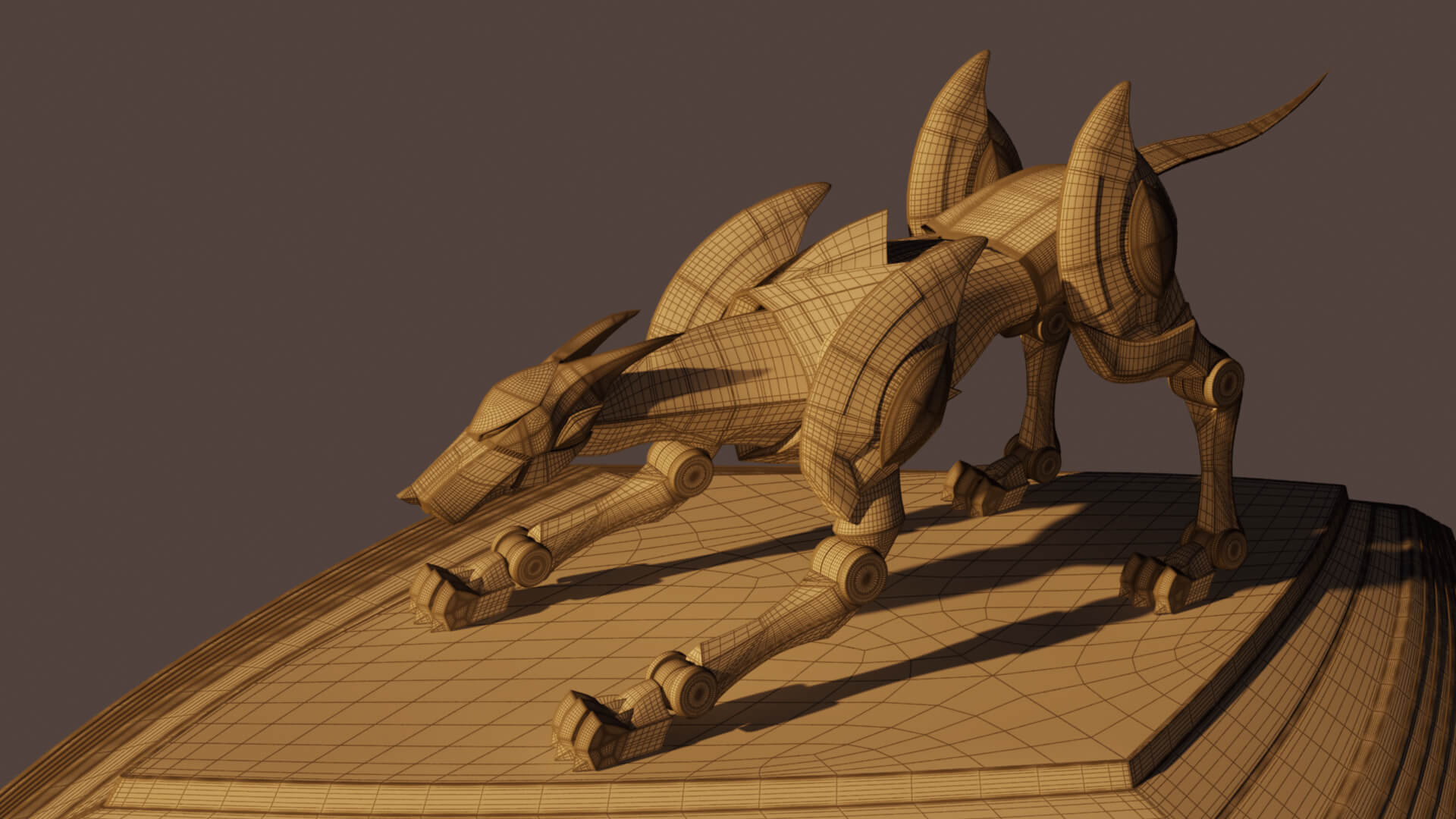 Kyashan Flender 3D Model