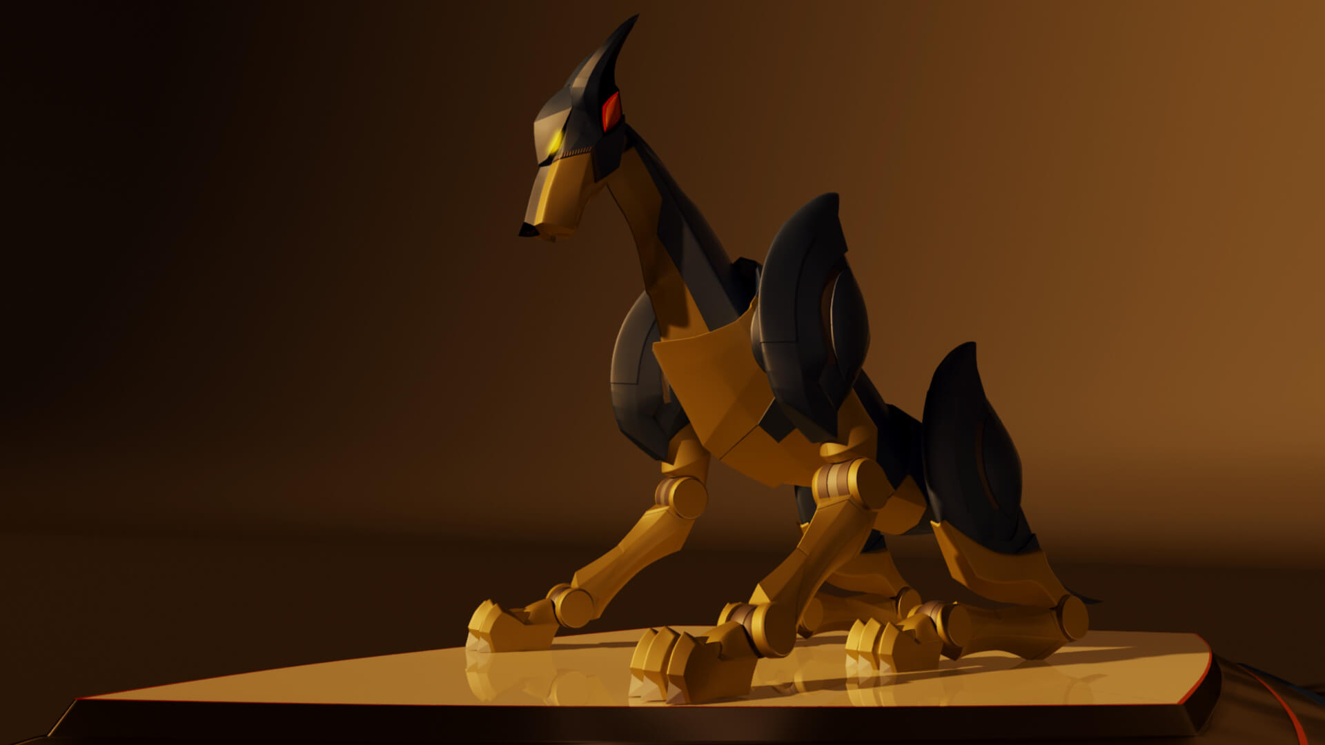 Kyashan Flender 3D Model