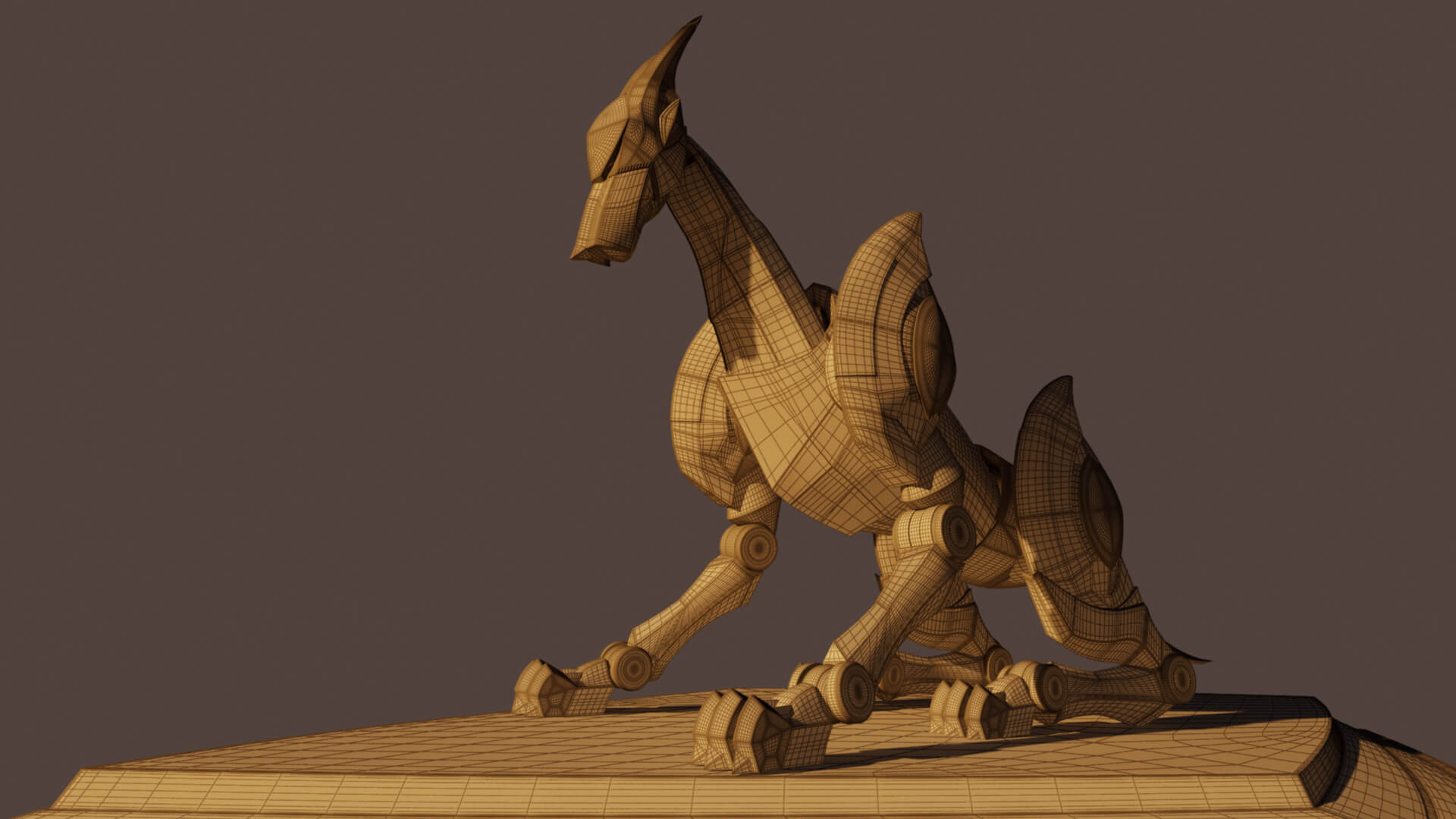 Kyashan Flender 3D Model