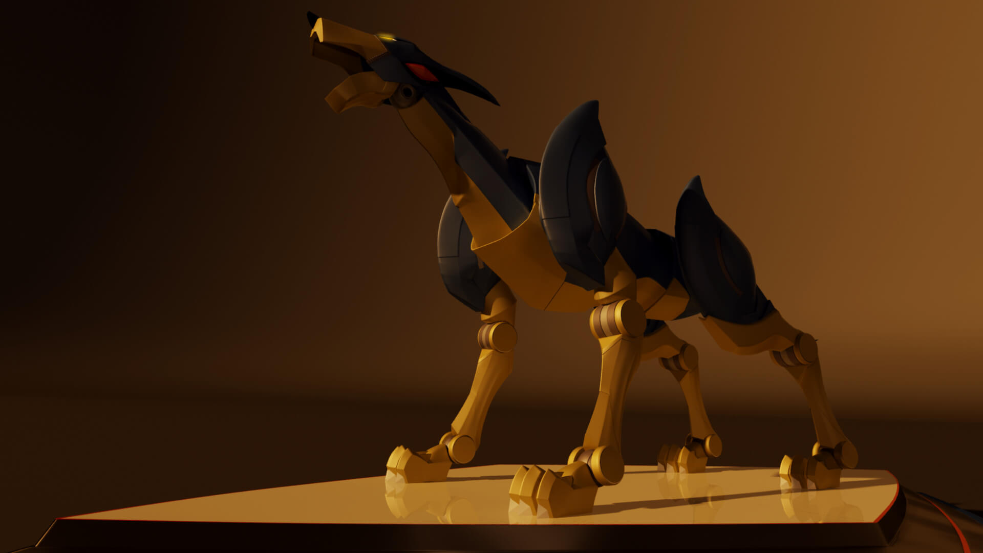 Kyashan Flender 3D Model