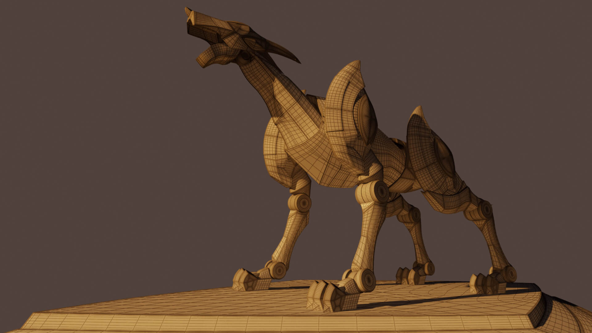 Kyashan Flender 3D Model