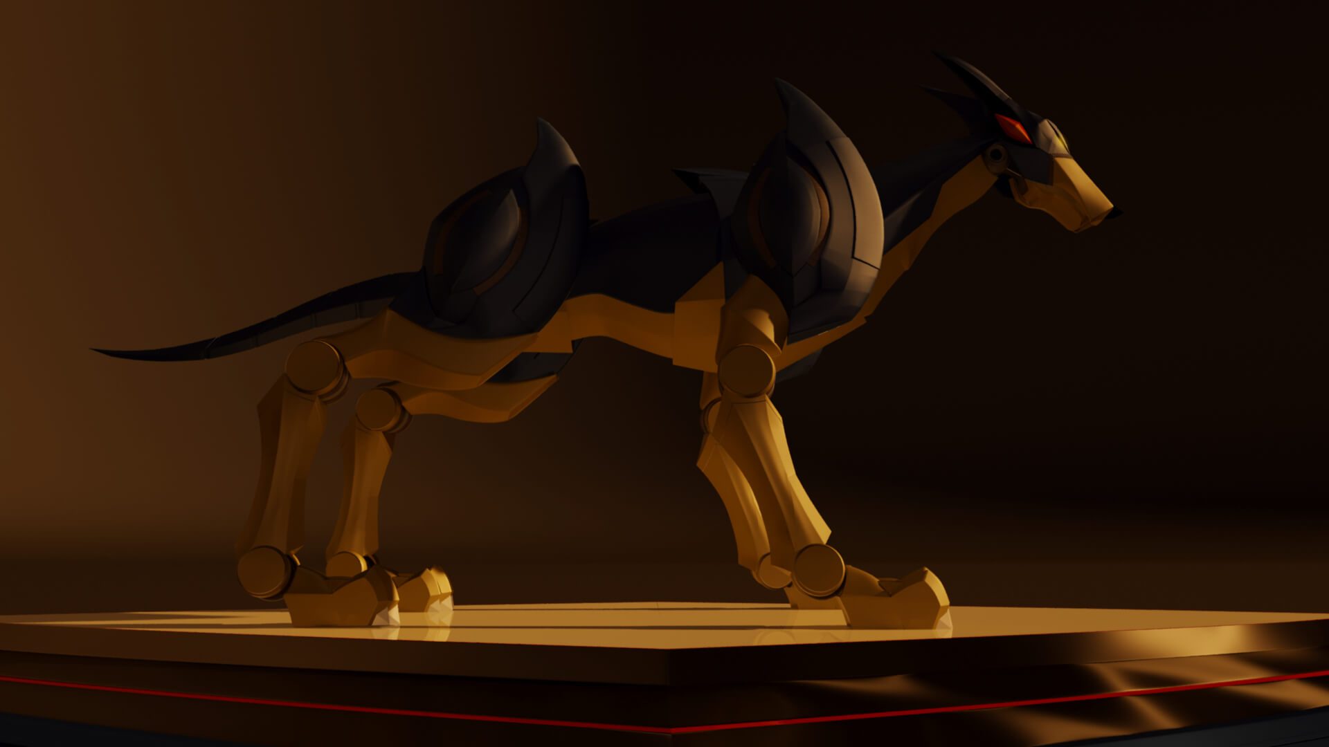 Kyashan Flender 3D Model
